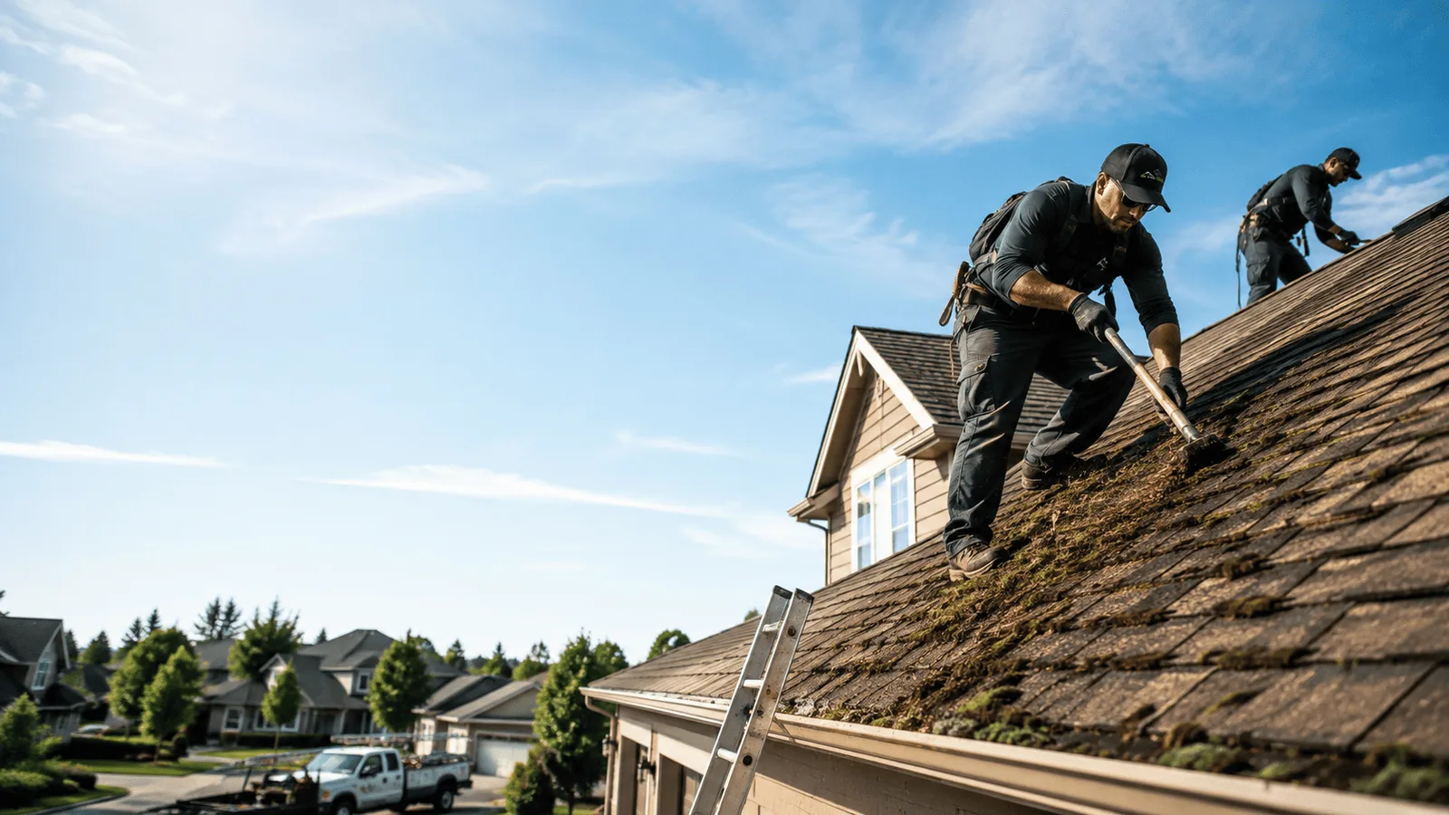 Roof Moss Removal in Dilliner, PA near me